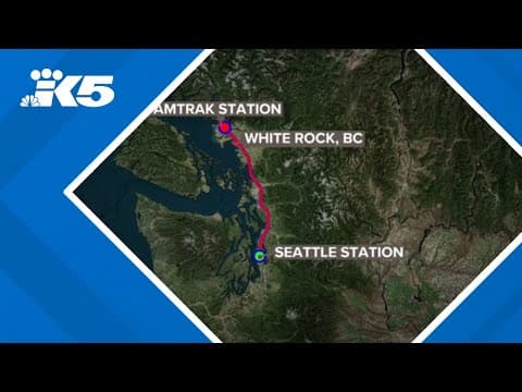 Landslide in Canada disrupts Seattle to Vancouver Amtrak Rail service