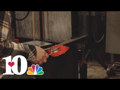 Pretentious Glass Co. offers hand-made glass gifts for the holidays