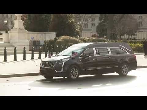 Justice Sandra Day O'Connor, first woman to serve on the Supreme Court, lies in repose