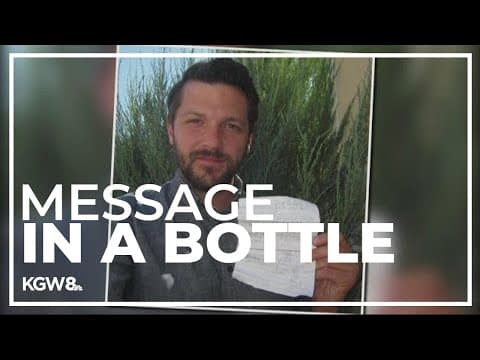 Man vacationing in the Caribbean finds message in a bottle penned by Portland resident