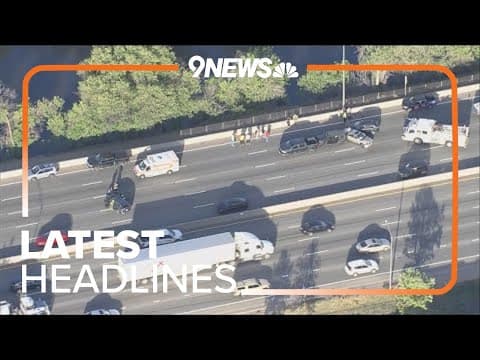 Latest headlines | Multi-vehicle crash on southbound I-25 slows morning traffic