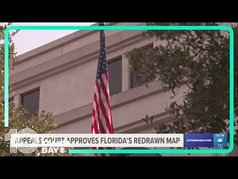Appeals court sides with DeSantis on redrawn map, reverses lower court's ruling