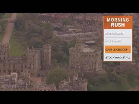 Windsor Castle, home of Brittan's king and queen was broken into by thieves