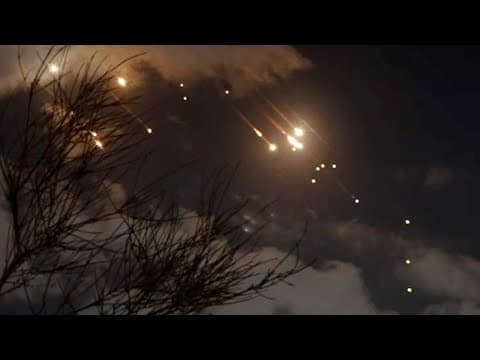 Iran fires dozens of missiles into Israel