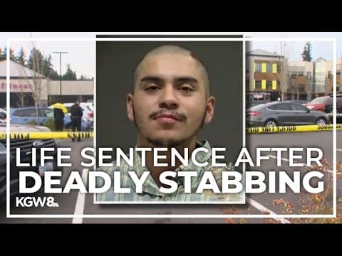 Man sentenced to life after stabbing spree in Beaverton