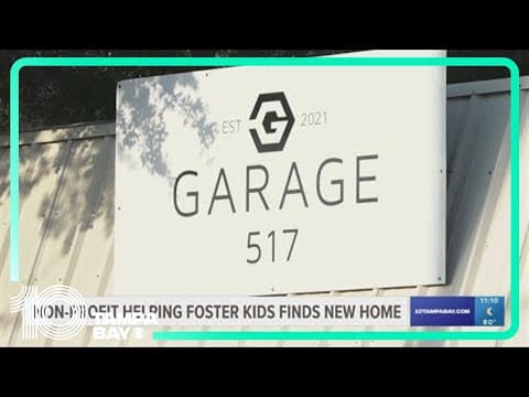 Non-profit that helps foster kids finds new home in Tampa after being kicked out of old home