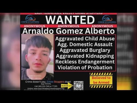 Authorities looking for man wanted on multiple violent felony charges who may be in Sevier Co.