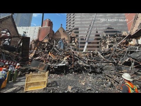First Baptist Dallas says insurance company must step up to help rebuild historic sanctuary