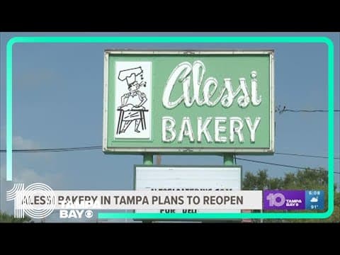 Alessi Bakery in Tampa plans to reopen after fire