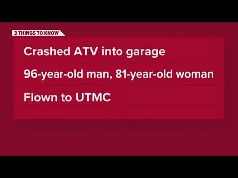 HCSO: 2 elderly people hospitalized after ATV wreck in Hamblen County