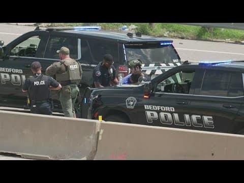 Woman arrested after refusing to leave car, shutting down parts of SH 183 for several hours