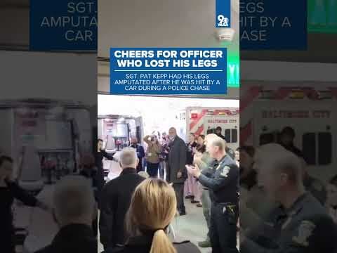 Officer who had legs amputated released from hospital