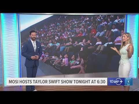 MOSI entering its Swiftie Era with Taylor Swift themed laser show at new digital dome