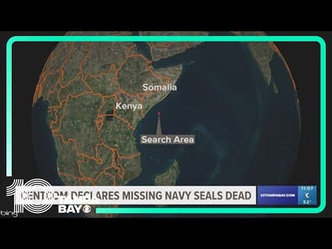 Military ends rescue search for Navy SEALs lost in maritime raid on ship with Iranian weapons