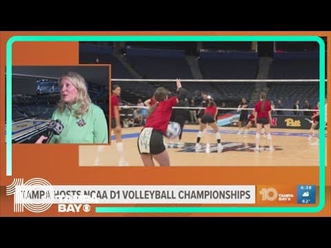 Tampa hosts NCAA D1 volleyball championships at Amalie Arena