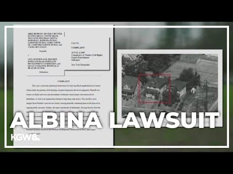 Lawsuit alleges Portland, hospital conspired to destroy historically Black neighborhood