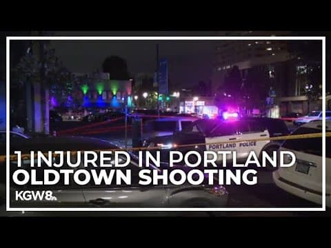 One person shot with serious injuries in Portland's Oldtown