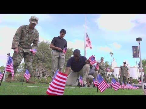 San Diego County holds events as the nation mourns those lost on 9/11