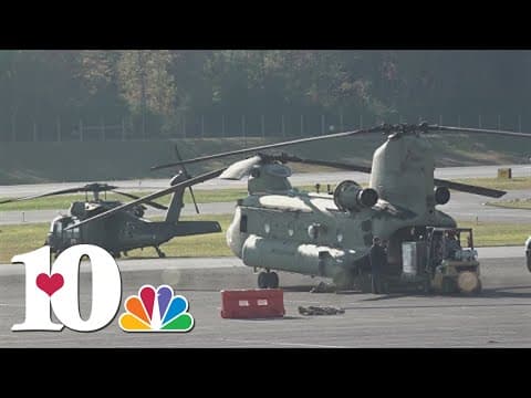 Asheville Airport becomes a hub for incoming aid
