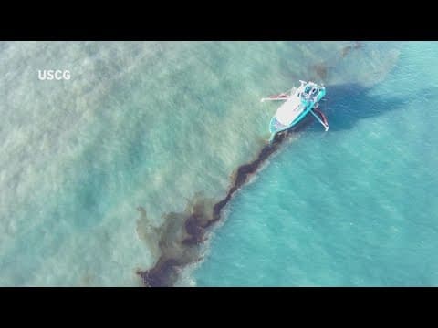 1.1 million gallon oil spill in Gulf has authorities scrambling for answers