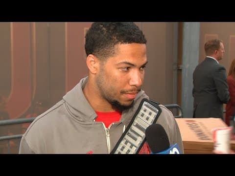 Cody Simon postgame interview | Ohio State vs Iowa