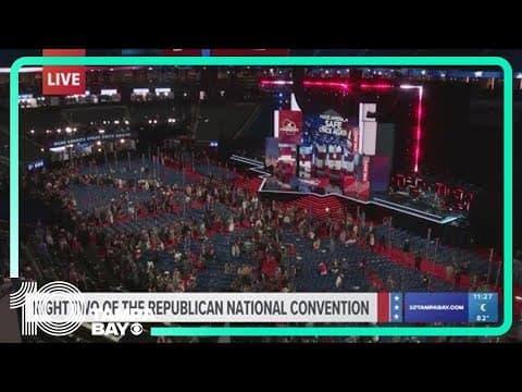 Night 2 of the Republican National Convention wraps up