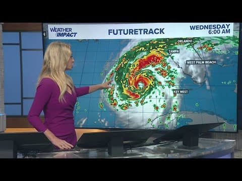 NHC says storm surge from Hurricane Milton is un-survivable | Meteorologist Chita Craft explains