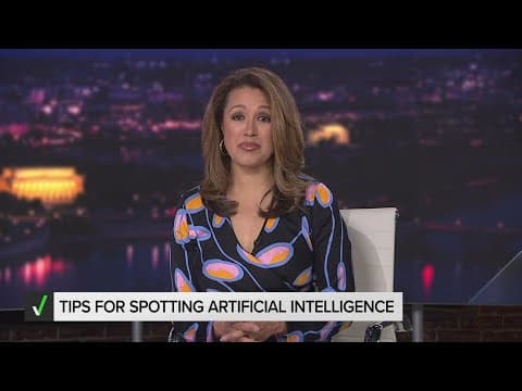 Tips for spotting artificial intelligence