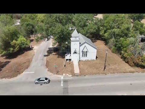 Historic church in Willis, Texas in need of repairs