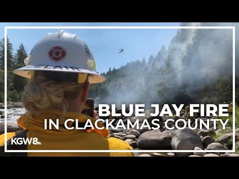 Evacuation notice lifted for fire burning near Sandy River in Clackamas County