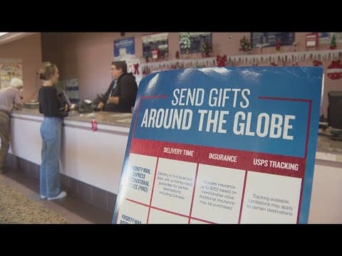 Behind the scenes of holiday shipping at a San Diego post office