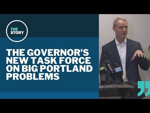 With task force on Portland's central city, Gov. Kotek pledges progress through meetings