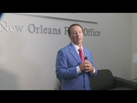 WWL Louisiana presses governor on FEMA funding