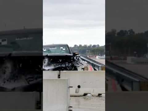 Heavier vehicles are putting strain on guardrails during crashes, study finds