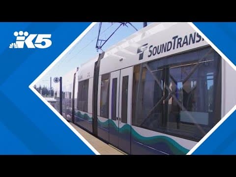 5 Sound Transit light rail stations in Seattle to close for construction this weekend