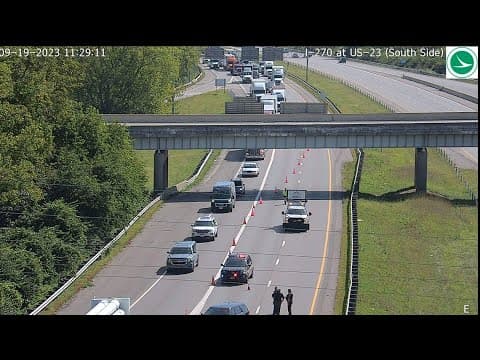 Driver dies after semi overturns near southwest Columbus