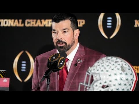 Ohio State National Championship presser: Day, Howard and Simon speak