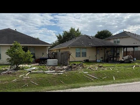 HCSO: Woman killed when rollover crash in Cypress sends car into backyard