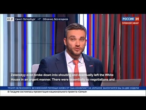 Russian media reacts to heated Zelenskyy-Trump meeting in the Oval office