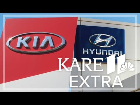 Thieves caught on camera in Minneapolis stealing two Hyundai SUVs in broad daylight