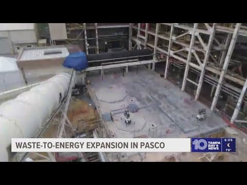 Pasco County leaders to celebrate $250 million project to turn waste into energy