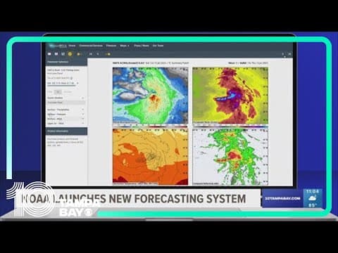 New hurricane forecasting system launched by NOAA