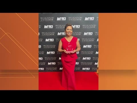 Get Up DC's Allison Seymour receives lifetime achievement award from WABJ