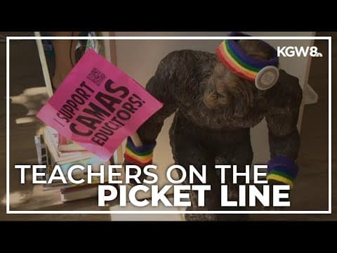 Striking Evergreen, Camas teachers get outpouring of community support