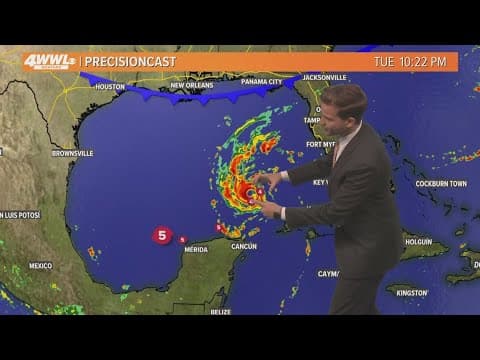 Monday 12 pm Tropical Update: Hurricane Milton rapidly strengthening, now a Category 5