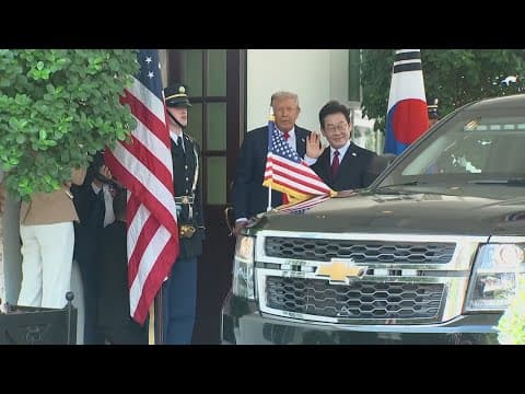 President Trump signs new agreement with South Korea