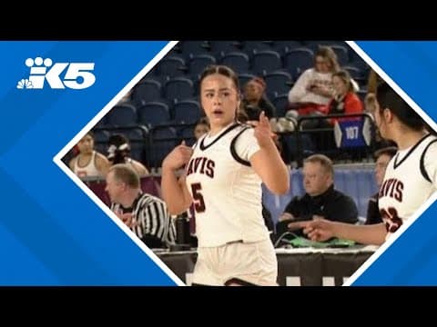 HS State Basketball Highlights:  Lake Washington vs. Davis Girls