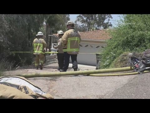 SD Sheriff investigating fatal fire at Mt. Helix home