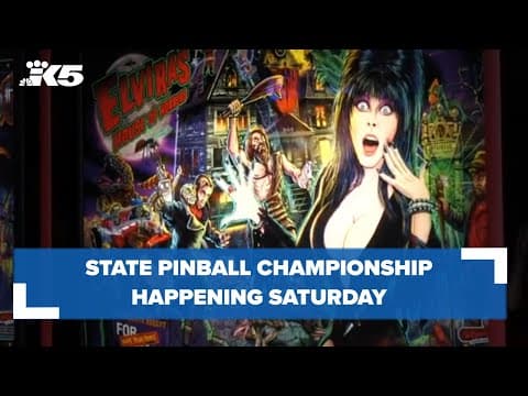 State pinball championship happening Saturday