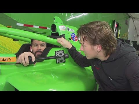 Driver Jace Denmark talks about racing in the Grand Prix